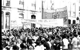 Manifestação contra o projecto Gonelha