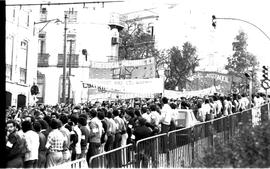Manifestação contra o projecto Gonelha