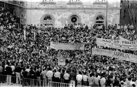 Manifestação contra o projecto Gonelha
