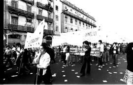 Manifestação contra o projecto Gonelha
