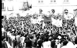 Manifestação contra o projecto Gonelha