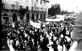 Manifestação contra o projecto Gonelha