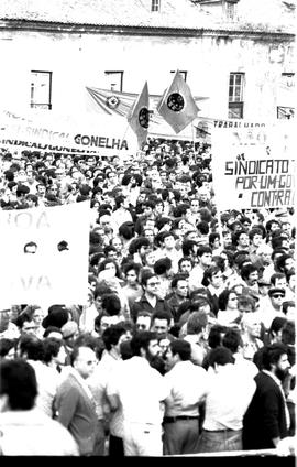 Manifestação contra o projecto Gonelha