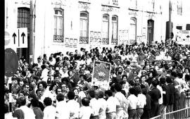 Manifestação contra o projecto Gonelha