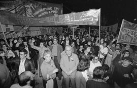 Manifestação da juventude contra o desemprego e pelo direito ao trabalho