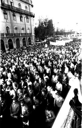 Manifestação contra o projecto Gonelha