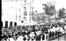 Manifestação contra o projecto Gonelha