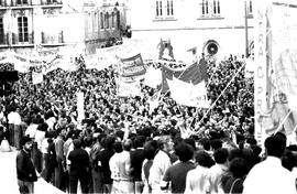 Manifestação contra o projecto Gonelha