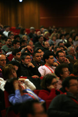 XII Congresso CGTP-IN: perspectiva do auditório