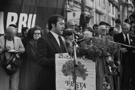 Comício de encerramento do desfile do 25 de Abril de 1981