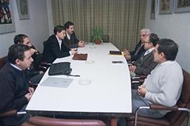 Visita do secretário-geral das Comisiones Obreras (CCOO) - com o PCP