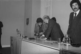 Kalidás Barreto na tomada de posse do Secretariado Nacional da CGTP-IN