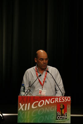 XII Congresso CGTP-IN: intervenção de Daniel Ribeiro Padrão Sampaio