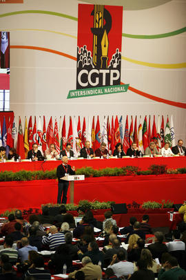 XIII Congresso da CGTP-IN: intervenção de Arménio Carlos na sessão de abertura