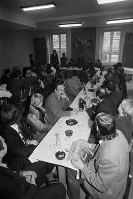 Grupo soviético em visita e convívio na sede da CGTP-IN