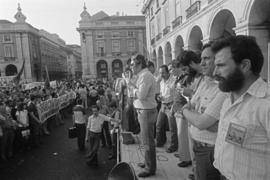 Manifestação de repúdio ao Governo - Terreiro do Paço