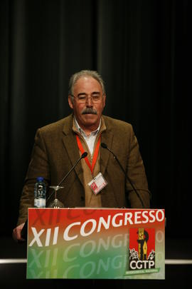 XII Congresso CGTP-IN: intervenção de Carlos António de Carvalho
