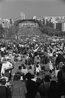 1.º de Maio de 1981: concentração na Alameda