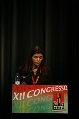 XII Congresso CGTP-IN: intervenção de Marlene Fernanda Moreira Santos Correia