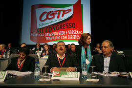 XII Congresso CGTP-IN: mesa