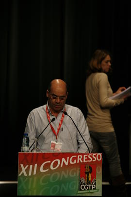 XII Congresso CGTP-IN: intervenção de Daniel Ribeiro Padrão Sampaio
